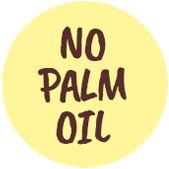 No palm oil