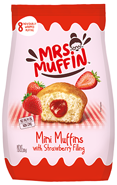 mini muffins fresa
