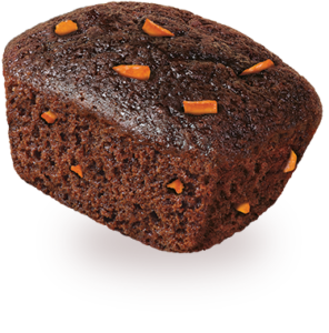 brownie naranja